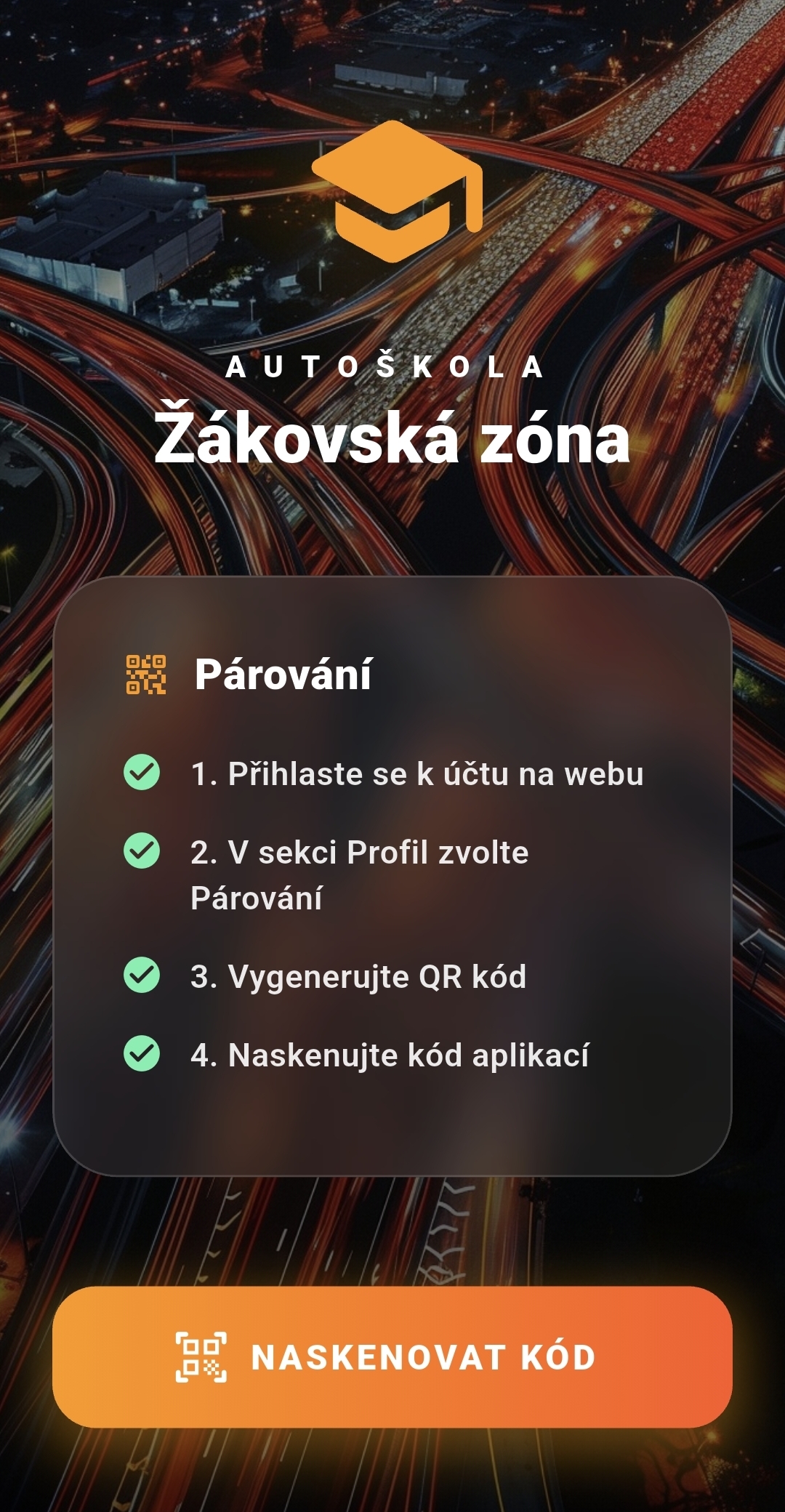 Aplikace pro žáky - Přehled