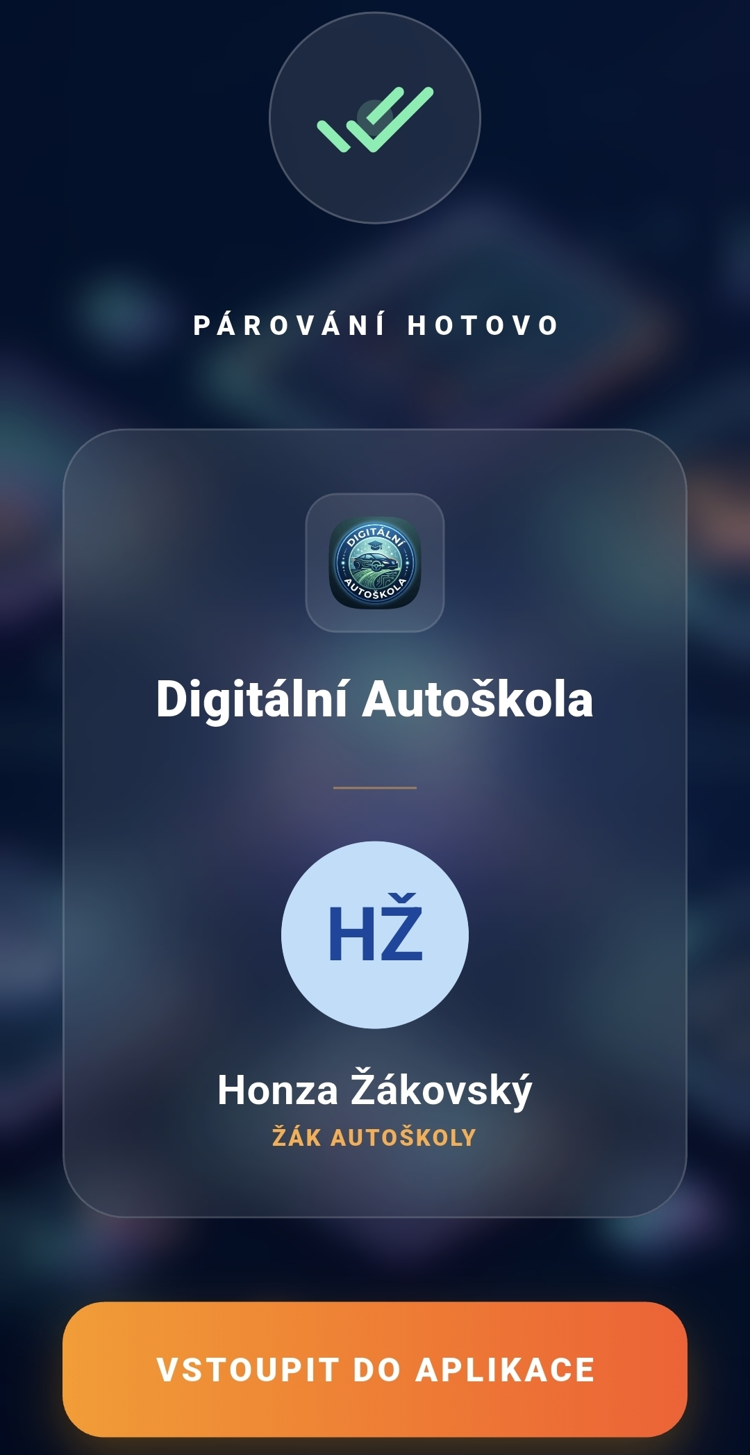 Žákovská appka - Plánování