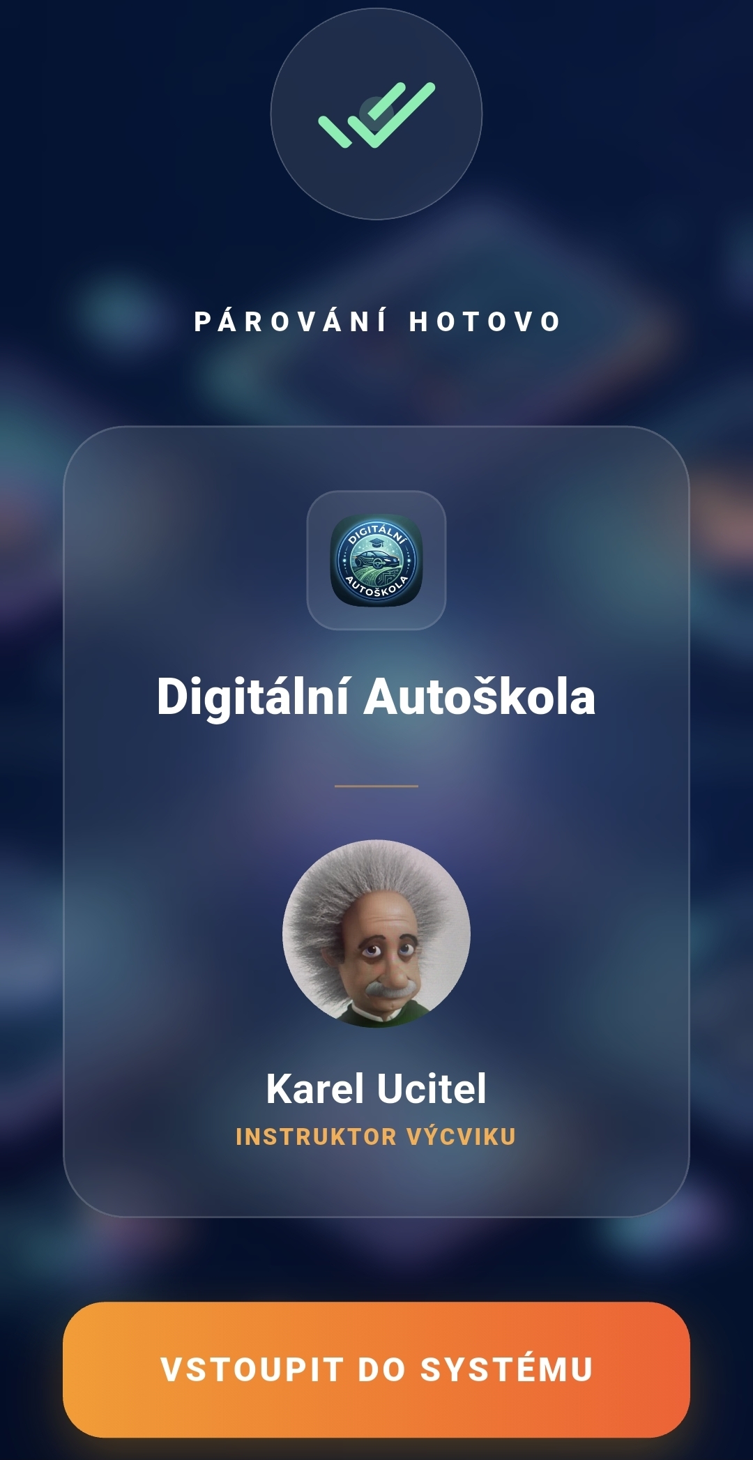 Velitelská aplikace pro instruktory